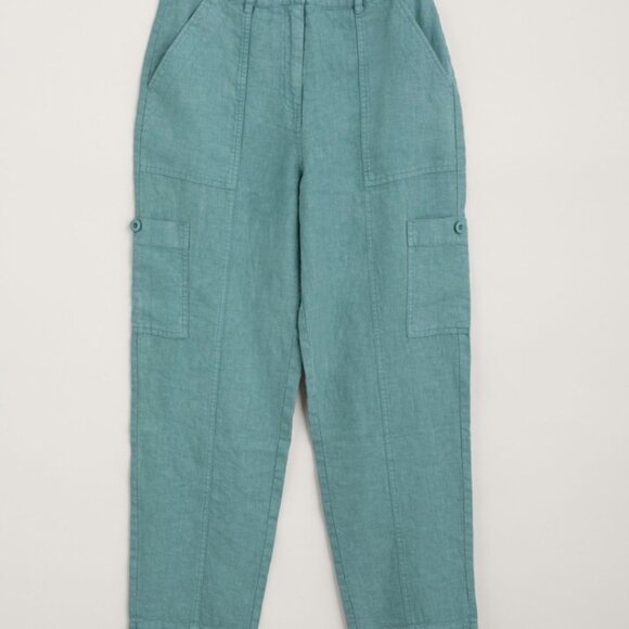 Seasalt Cornwall | Blue Rock Pipit Trousers - Picture 4 of 11